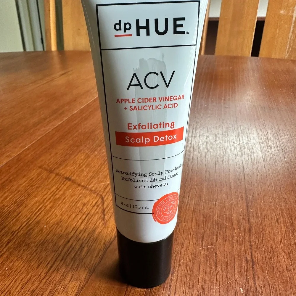 dpHUE ACV Apple Cider Vinegar Salicylic Acid Exfoliating Scalp Detox 4oz 120ml